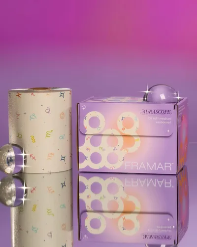Miniatura 3 de FRAMAR Aurascope - Lámina de pelo para resaltar cabello largo, lámina de salón para resaltar el cabello, láminas de salón para estilistas