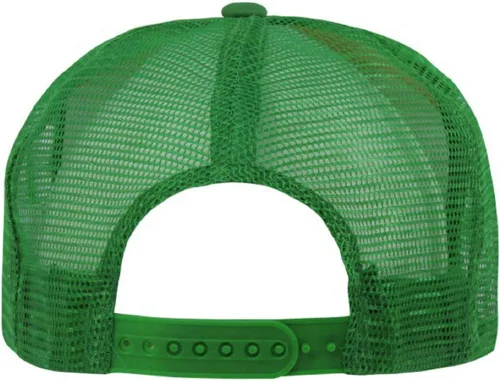 Miniatura 2 de DECKY Kelly Green and Yellow Mesh Trucker Style Cap Cap Gorras Gorras Ajustable, Amarillo, verde