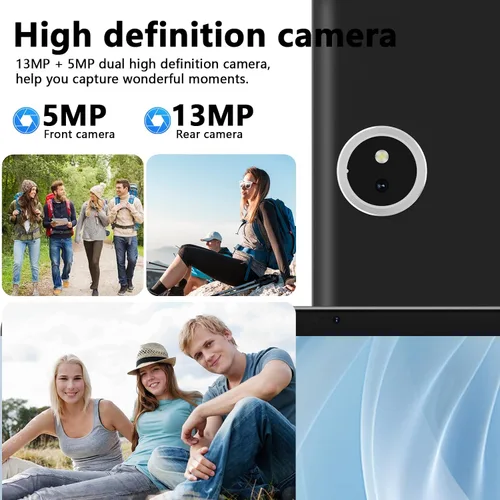 Miniatura 7 de PEICHENG Tablet Android 16 de 11 pulgadas con procesador Octa-core, 20 GB de RAM 128 GB ROM, duración de la batería de 8000 mAh durante todo el día