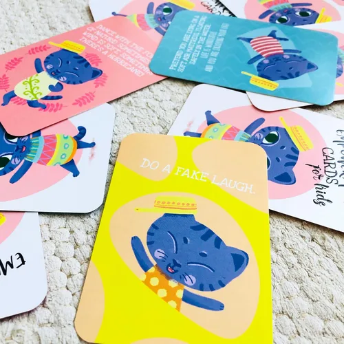 Miniatura 8 de Tarjetas de empoderamiento para niños: 45 ejercicios llenos de acción y divertidos