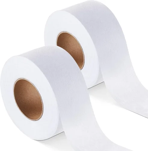 Treela 2 Rolls Fusible Batting Tape for Quilting White Seam Tape for Art Quitting Batting Sewing(1.5 Inches X 20 yd)