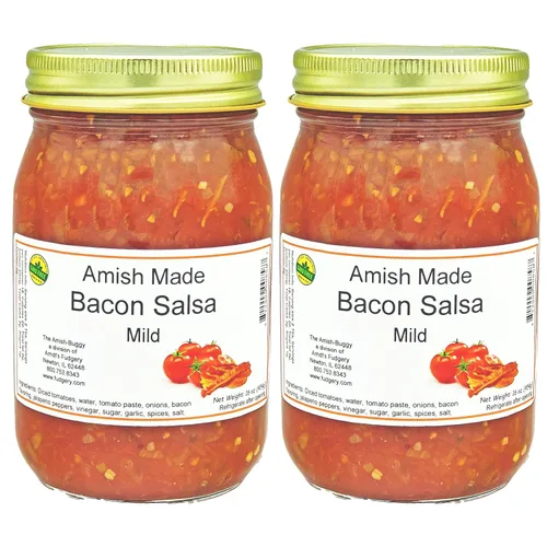Miniatura 14 de Amish Made Salsa - Tarros de 2 a 16 oz (maíz mediano)