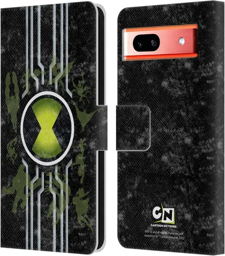 Miniatura 7 de Head Case Designs Officially Licensed Ben 10: Alien Force Ben's Jacket Graphics Leather Wallet Case Compatible with Google Pixel 7a
