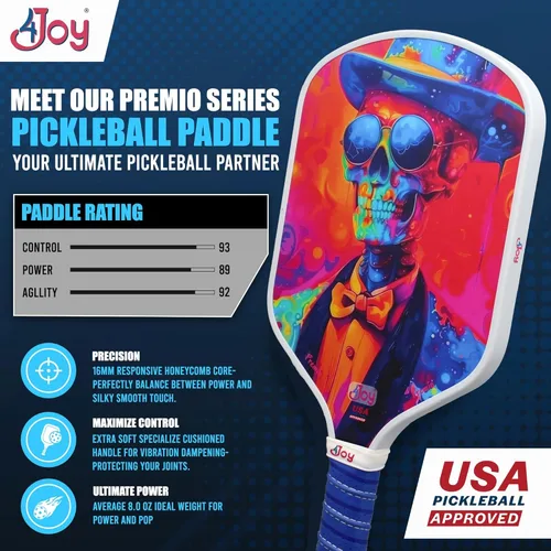 Miniatura 6 de 4Joy Serie Premio de paleta de pickleball