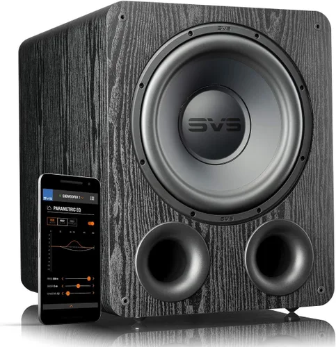 Miniatura 2 de SVS PB-1000 Pro Subwoofer con puerto (Premium Negro Fresno)