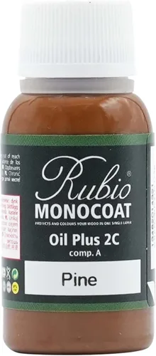Miniatura 17 de Rubio Monocoat Muestra de Acabado de Aceite para Madera - Puro Aceite Plus Parte A Aceite de Linaza de Secado Rápido y Ecológico para Uso Pure