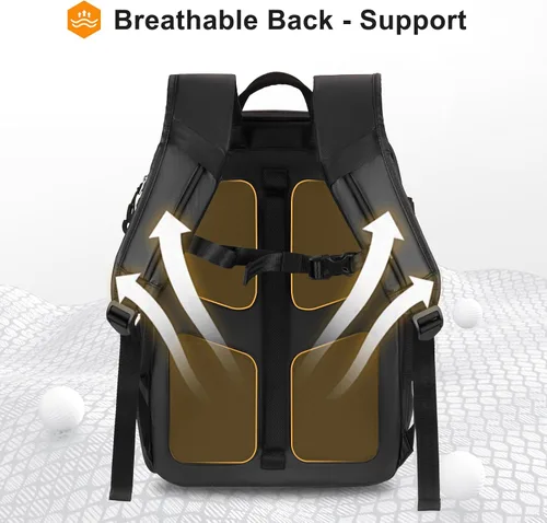 Miniatura 5 de MOSISO Mochila para cámara, DSLR/SLR/SLR/sin espejo, mochila de fotografía de acceso completo, bolsa impermeable para cámara con soporte