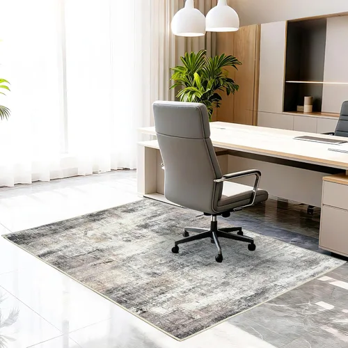 Miniatura 10 de Tapete para silla de oficina para piso de baldosas de madera dura, 36"x48" protector de alfombra antideslizante debajo del escritorio para tapete