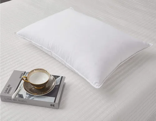 Miniatura 2 de Siberian - Almohada de plumón de algodón Pima de 1000 hilos, 600 de potencia de relleno, fabricada en Estados Unidos