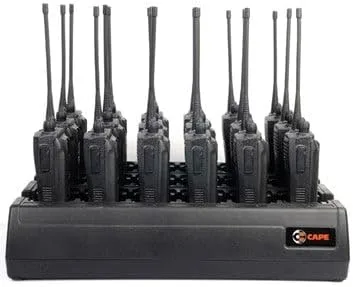 Miniatura 2 de Cargador de escritorio rápido de dieciocho bahías para Motorola MOTOTRBO XPR 7550e Radio bidireccional recargable
