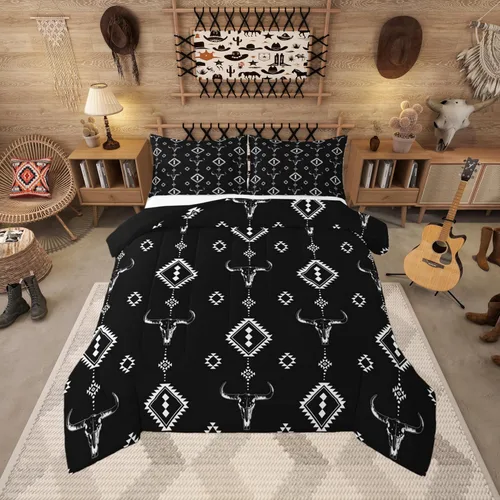 Miniatura 18 de Juegos de Edredón de Bombero Tamaño Twin para Niños, Adultos y Adolescentes, Juego de Ropa de Cama con Patrón de Insignia de Bombero y Llama