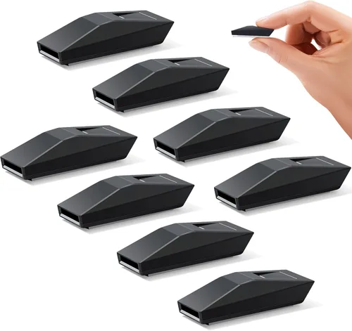 Miniatura 12 de 8 silbatos de ciervo para vehículos activados por viento, color negro