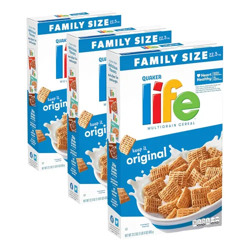 Miniatura 10 de Life Cereal, canela, caja de 22.3 onzas