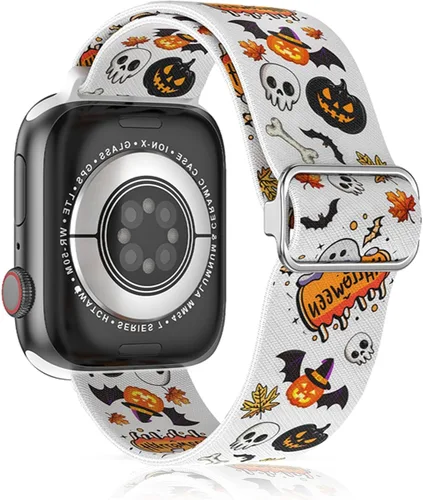 Miniatura 17 de LETOID Correas elásticas diseñadas para Apple Watch Band de 1.496 pulgadas, 1.575 pulgadas, 1.614 pulgadas, 1.654 pulgadas, 1.732 pulgadas, 1.772