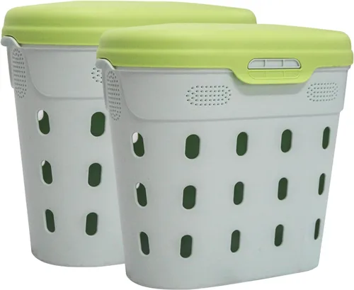 Miniatura 6 de Vego Garden Compostador de lombrices para enterrar en el suelo, contenedor de compostaje para granjas al aire libre, sistema de compostaje libre