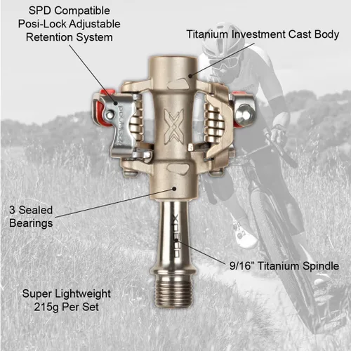 Miniatura 6 de Xpedo M-Force 8 TI Clipless/ MTB-Pedal