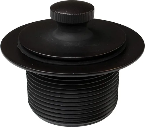 Miniatura 10 de Westbrass Pull & Drain D3262-12 - Desechos de baño de 14 pulgadas, tubo de calibre 17, bronce aceitado Oil Rubbed Bronze