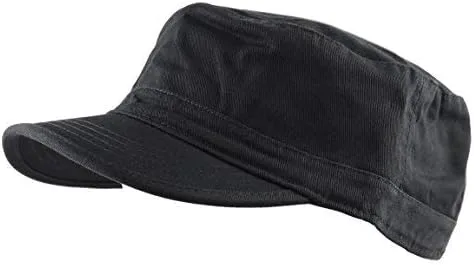 Miniatura 3 de El Sombrero Depot Cadet ejército algodón lavado gorra militar Sombrero