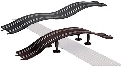 Miniatura 2 de Carrera 61649 Juego de jorobas/puentes, escala 1/43