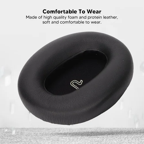 Miniatura 4 de Almohadillas para auriculares, para W860NB W830BT Bluetooth reemplazo de auriculares, espuma y piel de proteína suave, cojín grueso para los oídos
