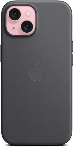 Miniatura 2 de Apple Funda FineWoven con MagSafe para iPhone 15 - Negro Transparente