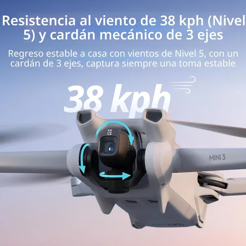 Miniatura 4 de DJI Mini 3, drones con cámara para adultos 4K, tiempo de vuelo de 38 minutos, transmisión de video de hasta 32800 pies (6.2 mi), disparo vertical
