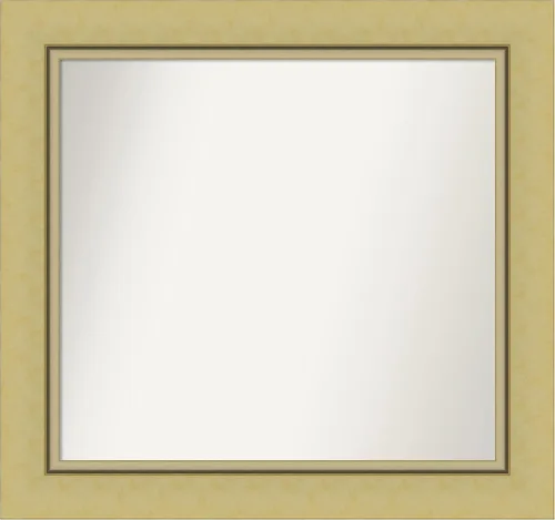 Miniatura 37 de Amanti Art Landon Gold Espejo de baño, espejo de pared o espejo de tocador de baño sobre el fregadero (26.25 x 26.25 pulgadas) Espejo no biselado
