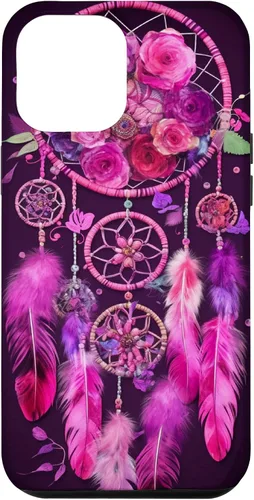 Miniatura 26 de Feather and Flower Dream Catcher Designed Case for iPhone 17