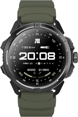Miniatura 13 de Reloj inteligente resistente Cubitt Terra con GPS de doble banda, pantalla AMOLED de 1.48”, mapas sin conexión, VITA AI, entrenador AI, puntaje