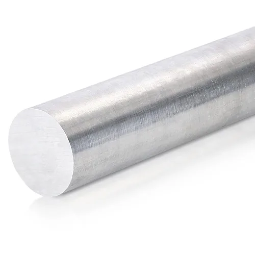 Barra redonda de aluminio de 2 pulgadas de diámetro largo 13 "barra redonda de aluminio 6061 T6511 sólido nuevo molino Stock (1)