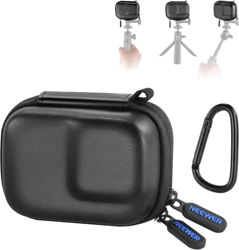 Miniatura 12 de NEEWER Bolsa de transporte para bolsillo 4 bolsillos 3, protección a prueba de polvo, a prueba de salpicaduras, absorción de golpes, resistente a