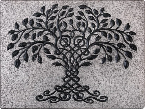 Miniatura 9 de Salpicaduras de Cocina, Salpicaduras de Cocina Árbol de la Vida Celta, Panel de Salpicaduras de Cobre Personalizable, Azulejo de Salpicaduras