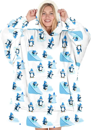 Miniatura 8 de Warmstorey Manta con Capucha Portátil para Mamá Esposa La Mejor Sudadera de Todos los Tiempos - Regalo de Navidad del Esposo Hija Aniversario
