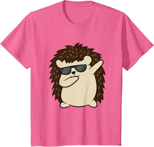 Miniatura 58 de Dabbing Hedgehog Funny Hedgehog Camiseta S