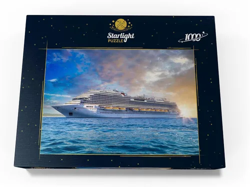 Miniatura 4 de MyPuzzle Cruise Ship in The Caribbean - Rompecabezas prémium de 1000 piezas para adultos