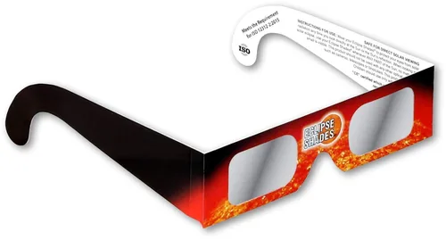 Miniatura 8 de Rainbow Symphony - Lentes de sol de papel para ver eclipses disponibles en una variedad de colores y cantidades por paquete, fabricadas en Estados