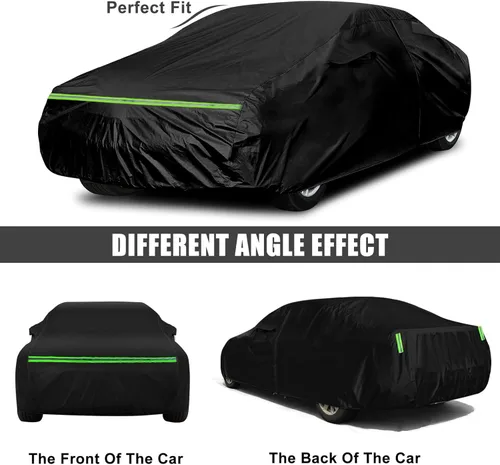 Miniatura 5 de Funda impermeable para auto Compatible con Chevrolet Impala SS/LS/LT 2000-2020, 6 capas de fundas para auto para todo tipo de clima con cremallera