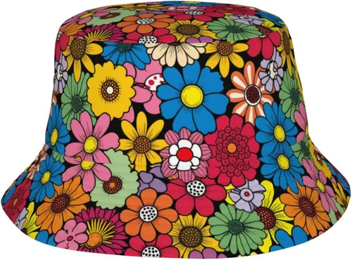 Miniatura 2 de Bucket Hats for Women Sun Beach Travel Cap Unisex Men Bucket Hat