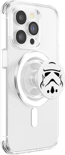 Miniatura 3 de Star Wars Storm Trooper - Plantilla para casco PopSockets MagSafe PopGrip para iPhone