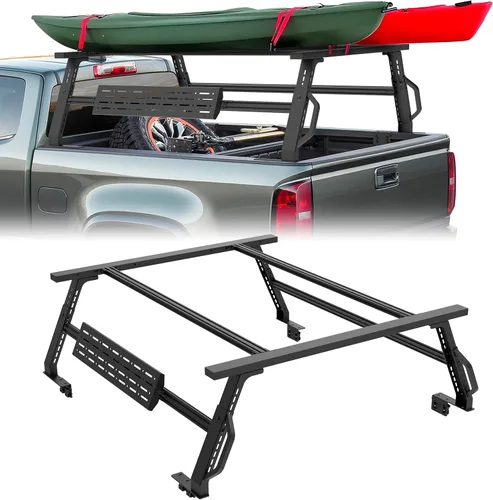 TAC - Estante universal de 6 pies para caja de camioneta Silverado/Ram/Tacoma/F150/Ranger/Colorado/Frontier/Gladiator/Sierra/Canyon/Titan/Tundra