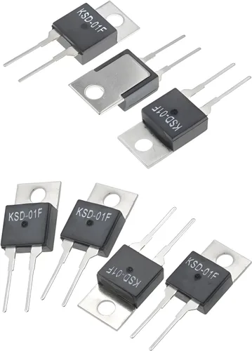 Miniatura 5 de 4 unids interruptor de temperatura normalmente cerrado 32.0 °F KSD-01F interruptor térmico NC termostato controlador de temperatura
