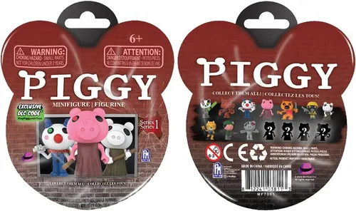Piggy - Pack misterioso de minifiguras (figura individual de 3 pulgadas, colecciona las 14, Serie 1) [Incluye contenido descargable]