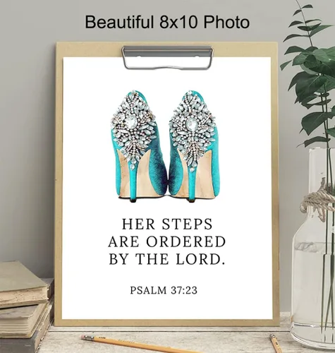 Miniatura 4 de Regalos cristianos glamorosos para mujeres, decoración de pared religiosa, versículos de la Biblia, decoración de pared de las Sagradas Escrituras