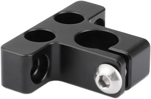 Miniatura 5 de CAMVATE Abrazadera de varilla simple de 0.591 in con puntos de montaje sin roscar de 1/4 "-20 - 2318