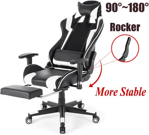 Miniatura 4 de VICASKY 2 juegos de asiento trasero de ángulo ajustador de ángulo silla de juego ajustable giratoria accesorios piezas de repuesto