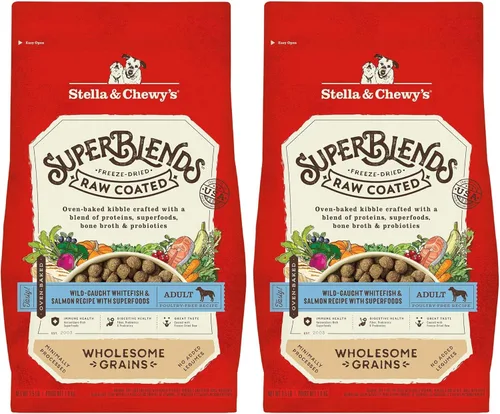 Miniatura 17 de Stella & Chewy's SuperBlends Granos Saludables Crudos con Recubrimiento Hígado de Res Alimentado con Pasto, Receta de Hígado de Res y Cordero