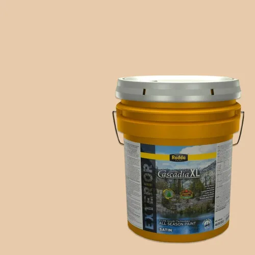 Miniatura 137 de Rodda Paint CASCADIA XL Pintura e imprimación satinada exterior en uno, cuarto de galón, abulón