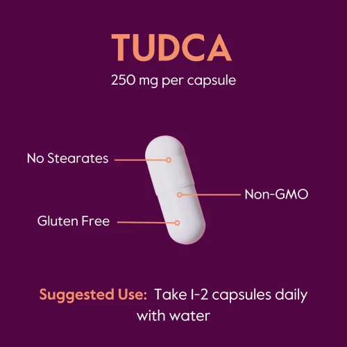 Miniatura 5 de BESTVITE TUDCA 250mg (60 cápsulas) (ácido taursodesoxicólico) - Sin estearatos - Sin gluten - Sin OMG