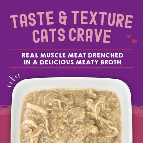 Miniatura 3 de Stella & Chewy's Carnivore Cravings - Alimento húmedo para gatos, bolsas de primera calidad, sin granos, pollo y atún con alto contenido