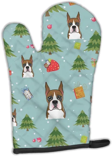 Miniatura 129 de Caroline's Treasures BB4020OVMT Dog House Collection Border Collie - Guante de horno grueso resistente al calor para sartenes calientes y horno
